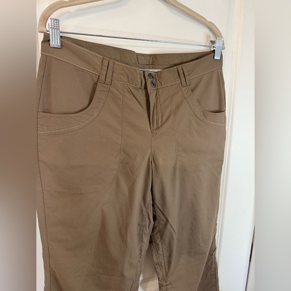 REI Women’s Brown Poplar Roll-Up Pants - Size 10 Petite - Picture 2 of 8